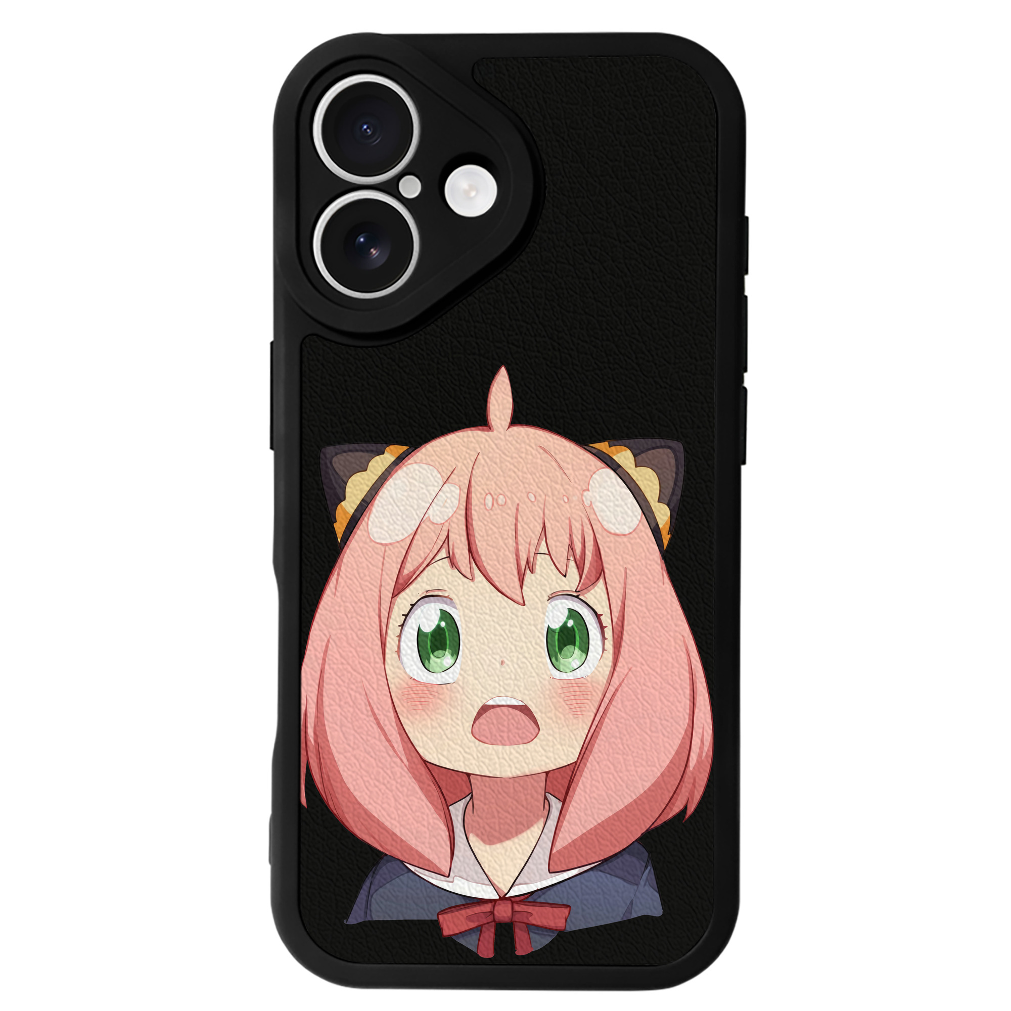 （画像用） SPY×FAMILY间谍家家酒 【iPhone 16シリーズ対応】シリコンスマホケース（レザー調） 材質：シリコン
